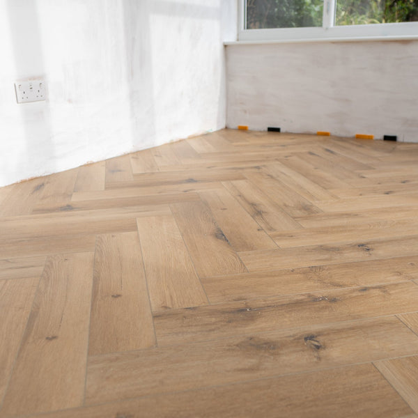 Herringbone 5mm Honeycomb Luxury Vinyl Click Flooring