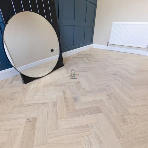 Cambridge Friston Oak 10/3 x 80mm Invisible Smooth Oiled Herringbone Engineered Wood Flooring (Copy)