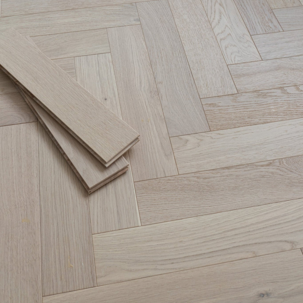 Shore Drift Oak Herringbone Engineered Flooring