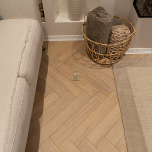 Desert Oak 12mm Herringbone Laminate