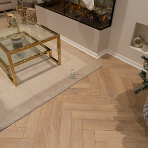 Desert Oak 12mm Herringbone Laminate