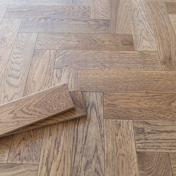 Cottage Oak Herringbone Engineered Wood Flooring