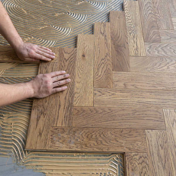 Cottage Oak Herringbone Engineered Wood Flooring