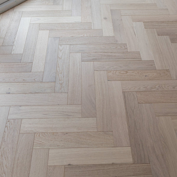 Shore Drift Oak Herringbone Engineered Flooring