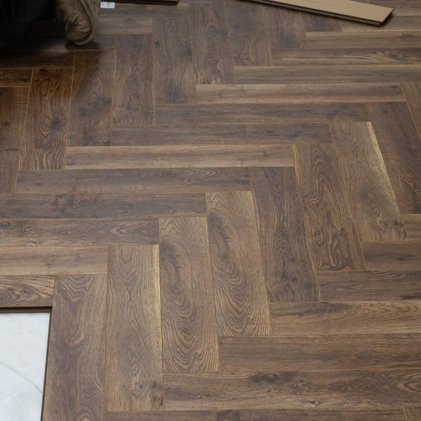 Terrain Oak Herringbone AC5 Laminate Flooring